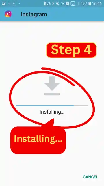 How to download and install instander APK 4